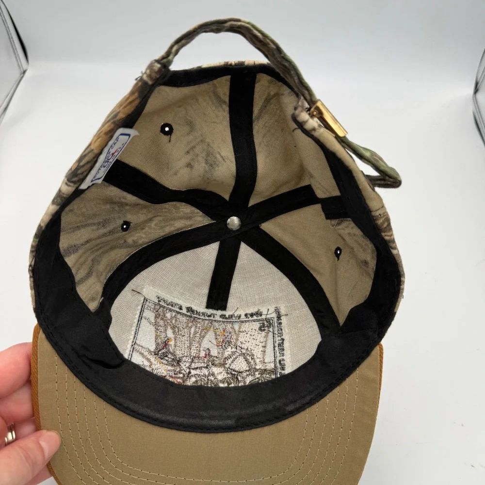Vintage National Wild Turkey Federation 1997 Wild Turkey Stamp Hat Made in USA
